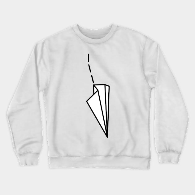 Paper Plane Crewneck Sweatshirt by laurenjesson